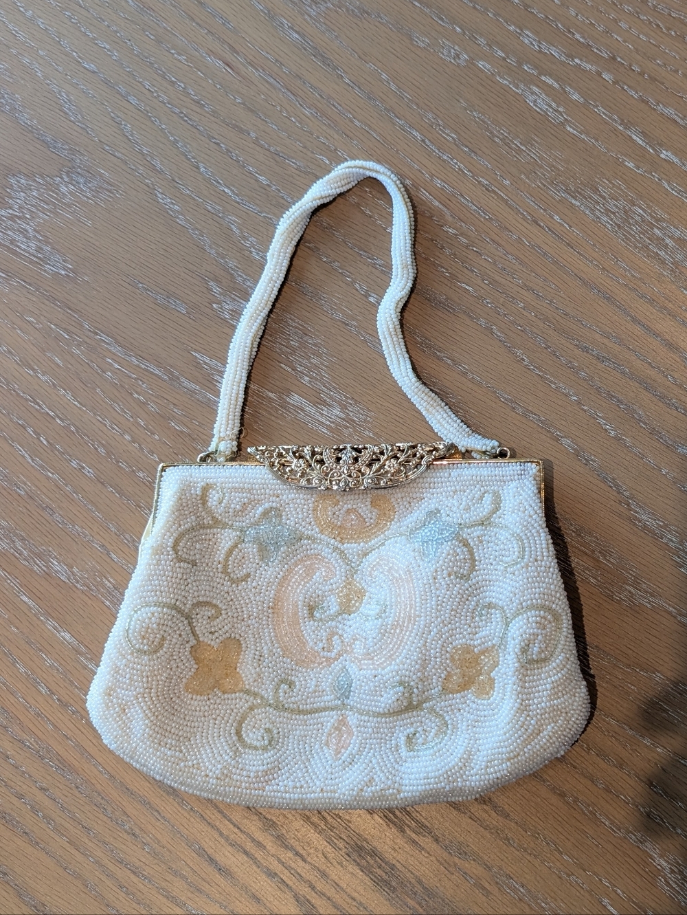 Vintage Japanese Beaded Clutch